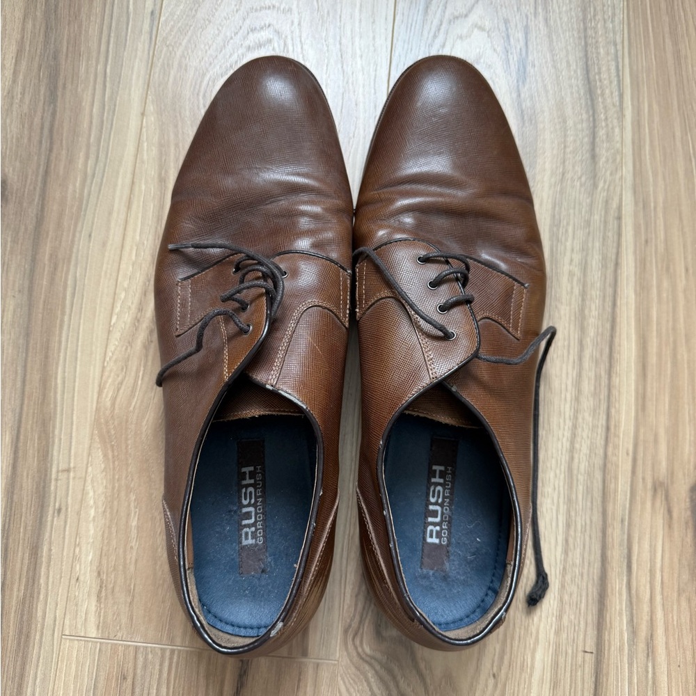 Brown Leather Men's Shoes